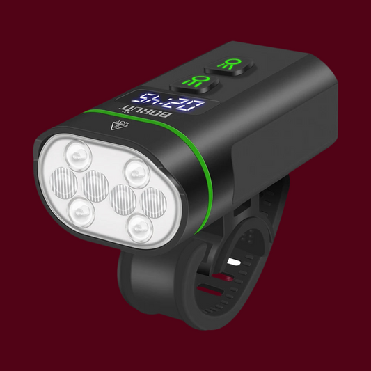 BORUiT L14 – Super Bright 8-LED Rechargeable Bike Light