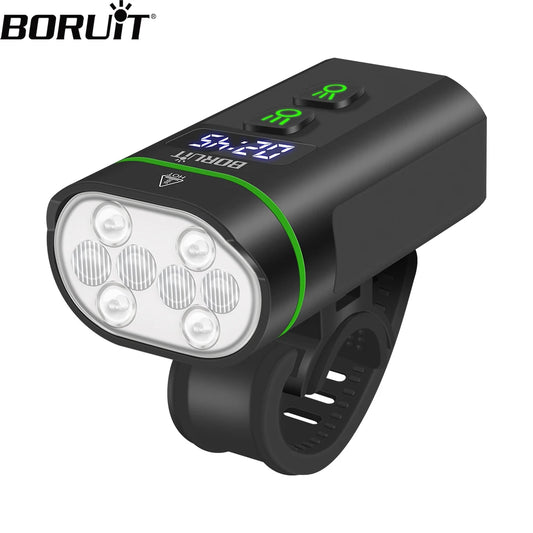 BORUiT L14 – Super Bright 8-LED Rechargeable Bike Light