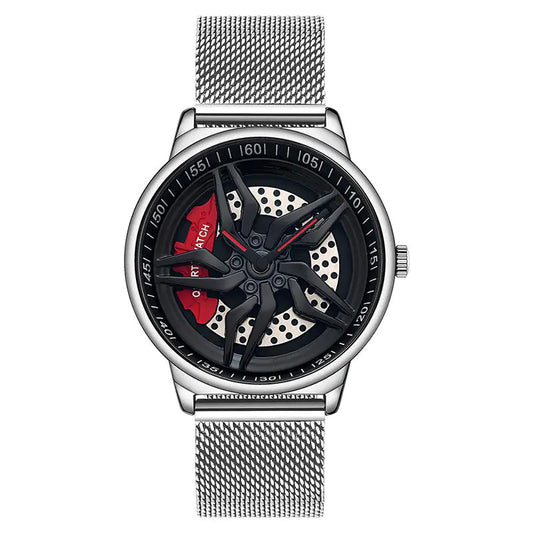 Waterproof Rotating Cool Personality Wheel Watch